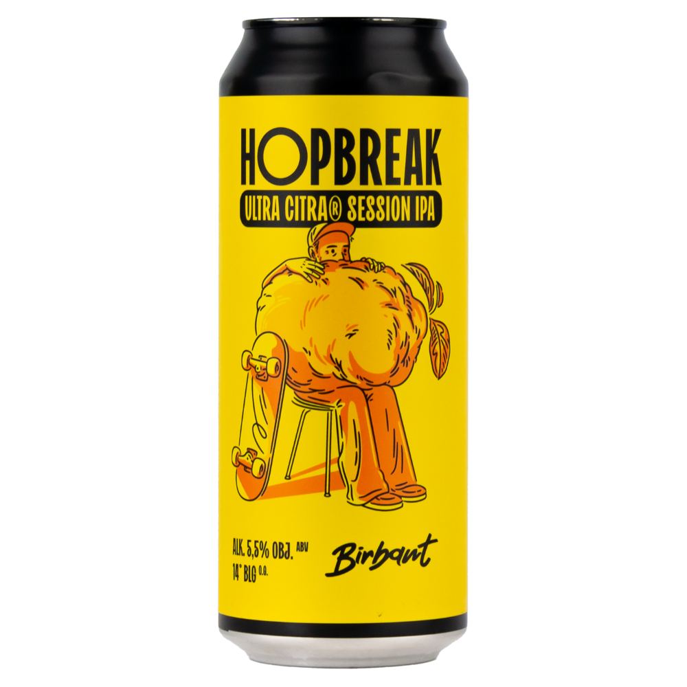 Piwo Birbant Hopbreak 5,5% 500 ml Puszka