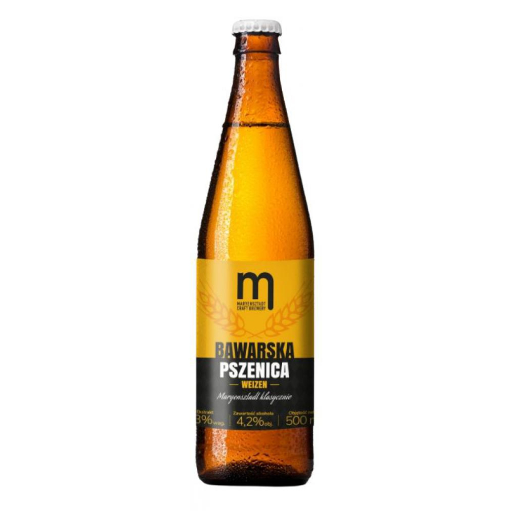 Piwo Maryensztadt Klasycznie Bawarska Pszenica 4,2% 500 ml