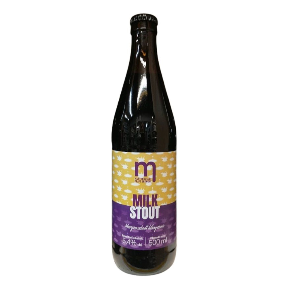 Piwo Maryensztadt Klasycznie Milk Stout 5,5% 500 ml