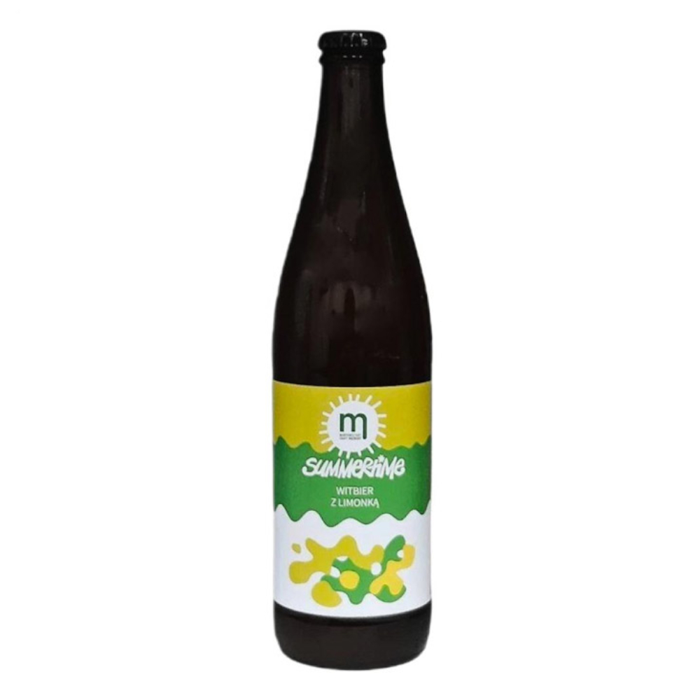 Piwo Maryensztadt Summertime Witbier z limonką 4,9% 500 ml