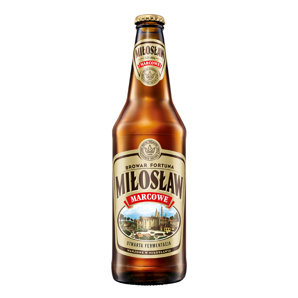 Piwo Miłosław Marcowe 6% 500 ml
