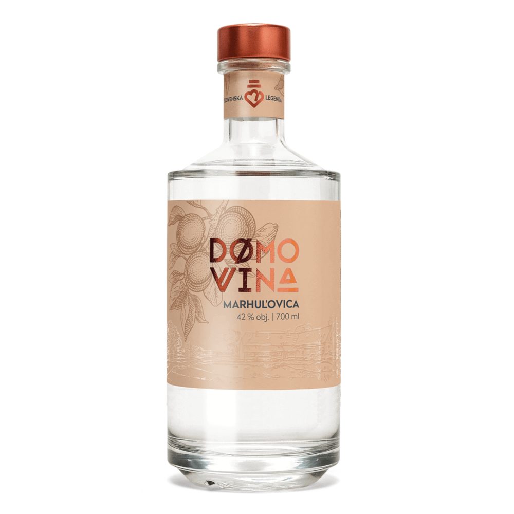 Brandy Domovina Marhulovica 42% 700 ml