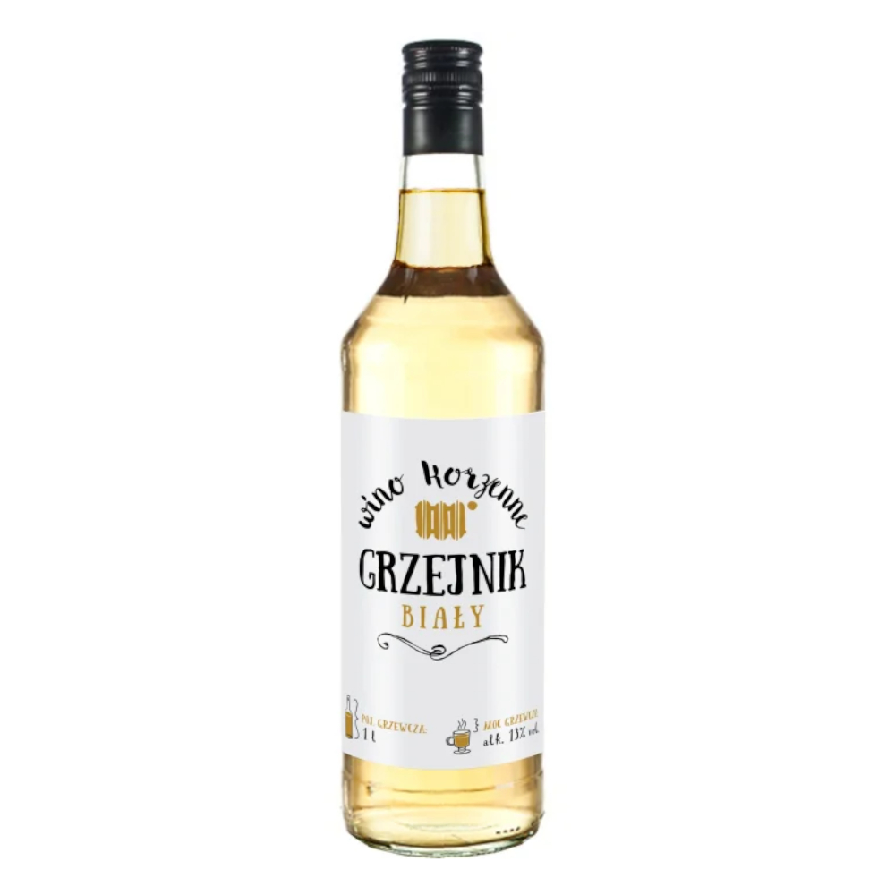Wino Grzejnik Biały z przyprawami 13% 1000 ml
