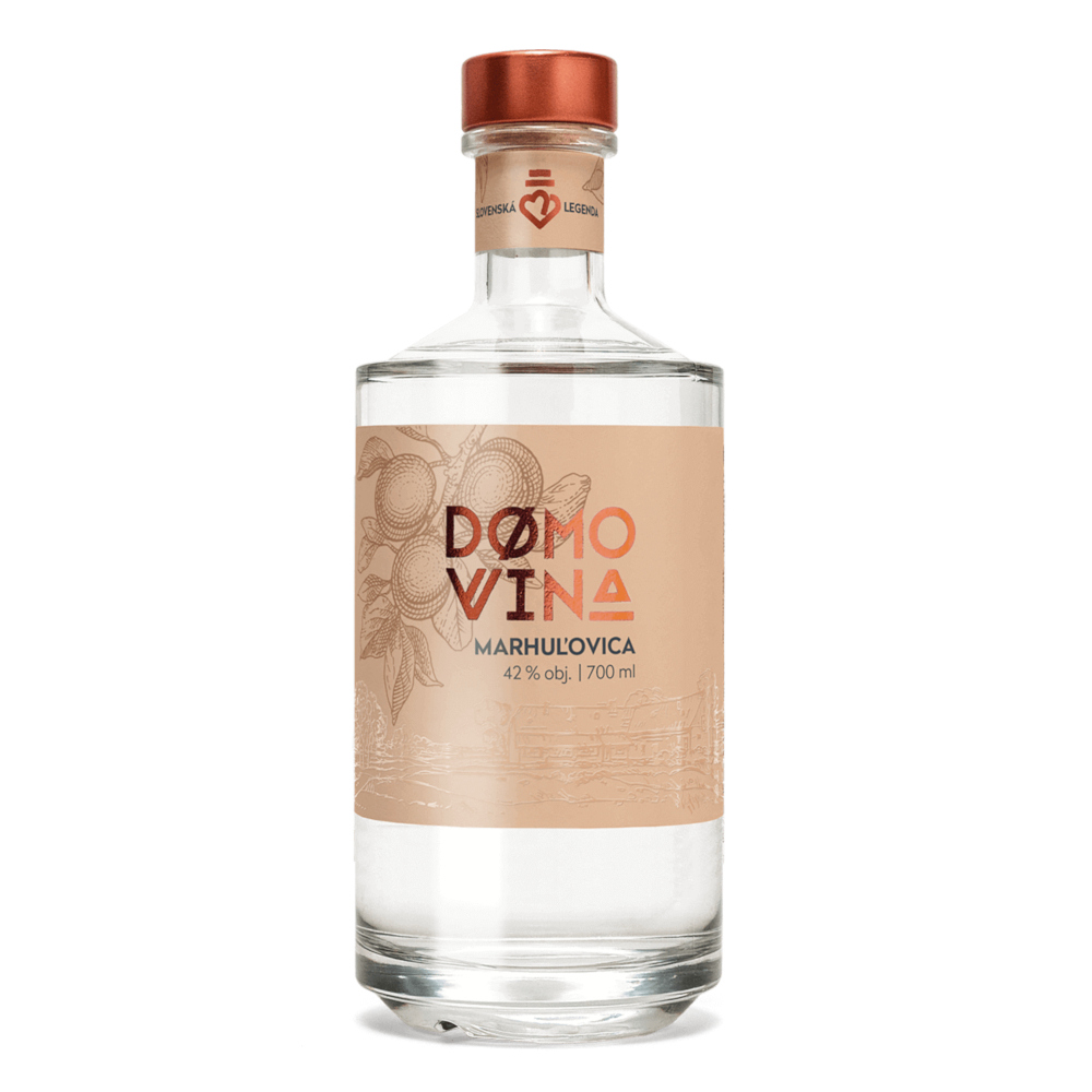 Brandy Domovina Marhulovica 42% 700 ml