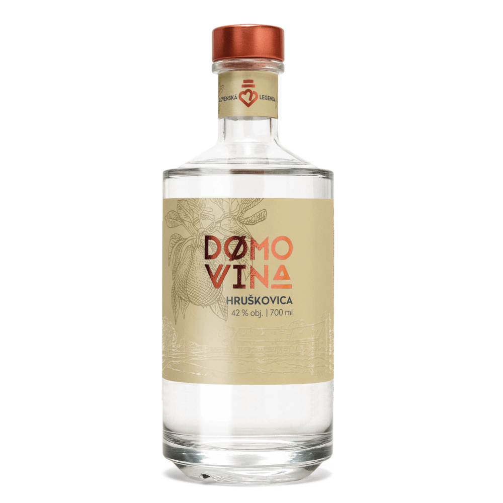 Brandy Domovina Hruskovica 42% 700 ml