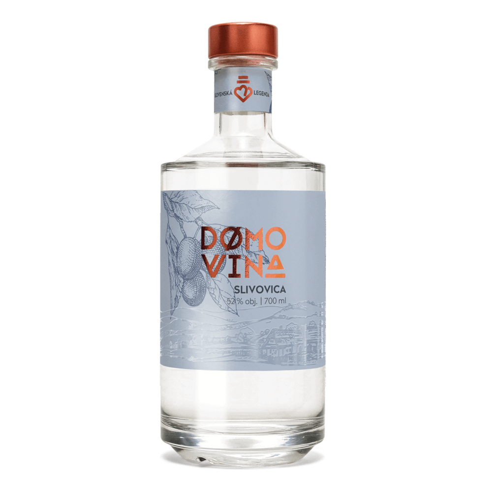 Brandy Domovina Slivovica 52% 700 ml