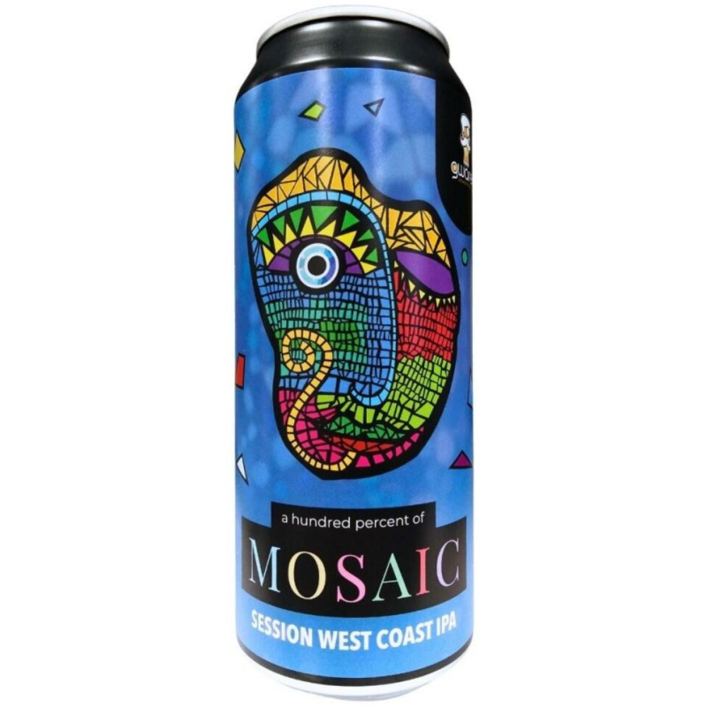 Piwo Gwarek A Hundred Percent Of... Mosaic 6,5% 500 ml Puszka