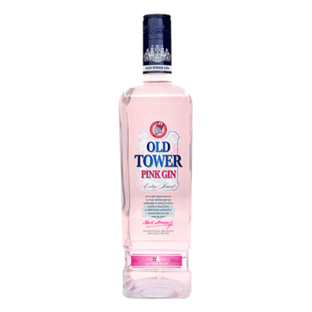 Gin Old Tower Pink 37,5% 700 ml
