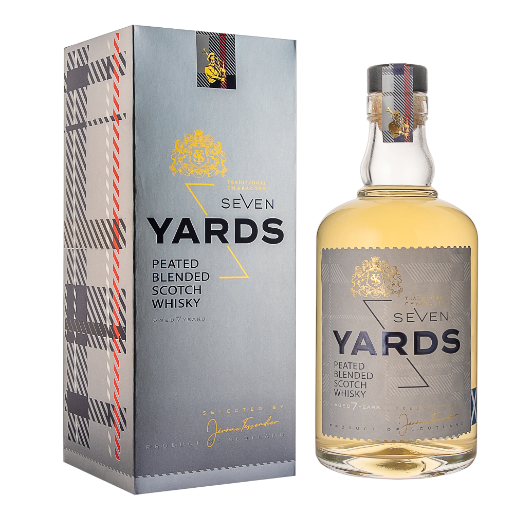Whisky 7 Yards Blended Peated 40% 700 ml kartonik