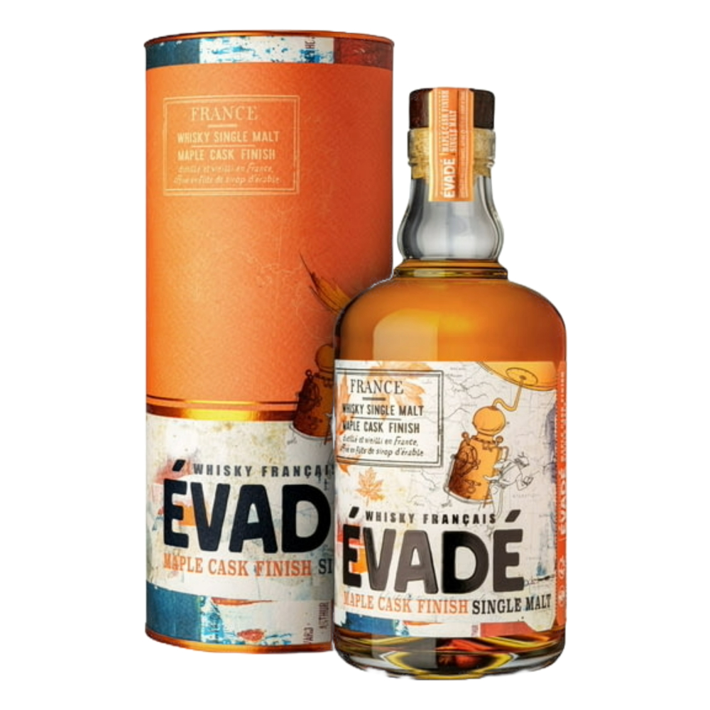 Whisky Evade Single Malt Maple Syroup 47% 700 ml tuba