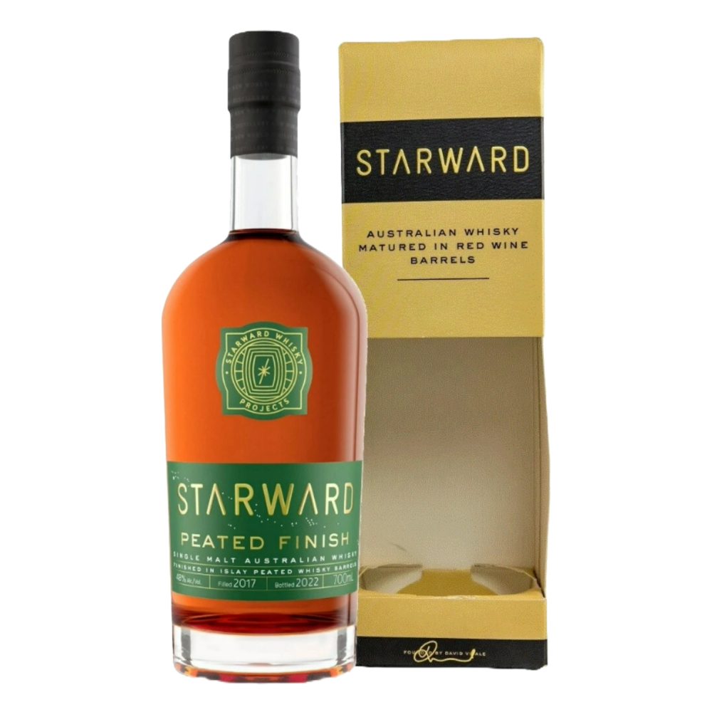 Whisky Starward Peated Finish 48% 700 ml kartonik