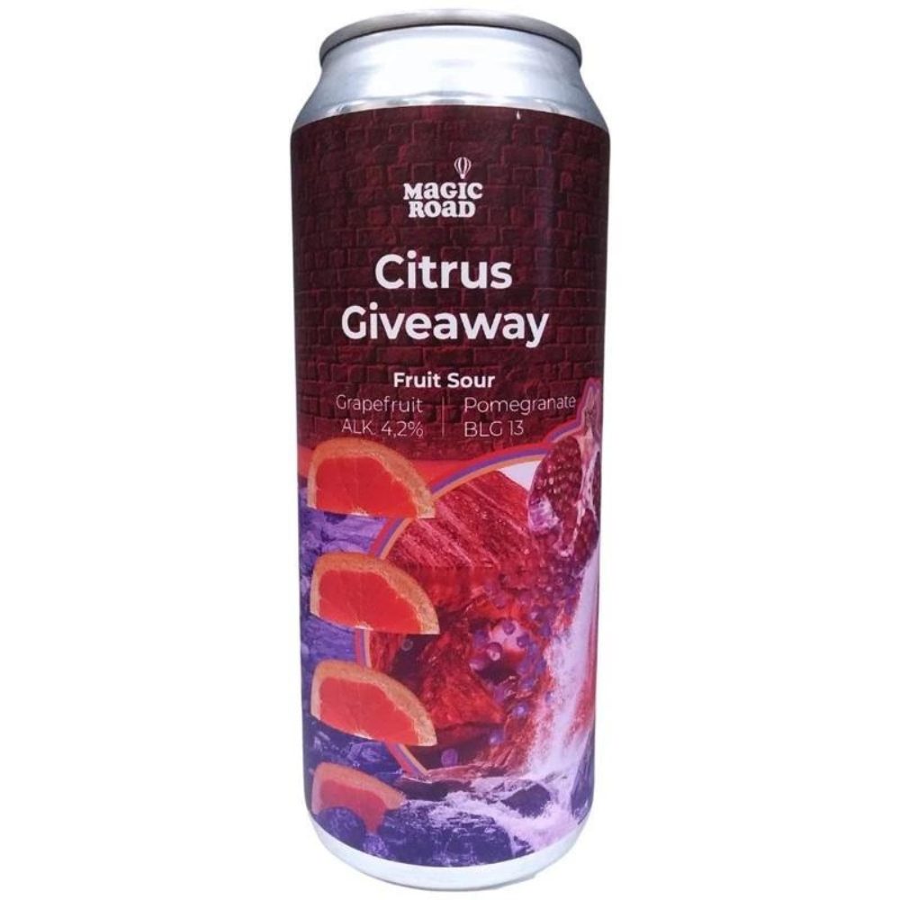 Piwo Magic Road Citrus Giveaway 4,2% 500 ml Puszka