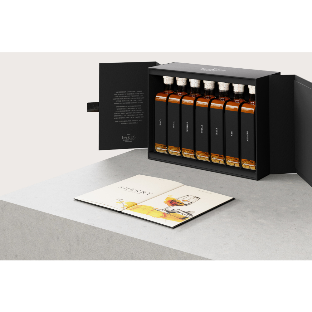Whisky The Lakes Projects Elements 54% 7 x 200 ml