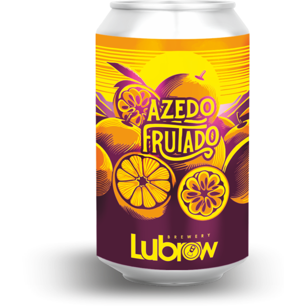 Piwo Lubrow Azedo Frutado 4,5% 330 ml Puszka