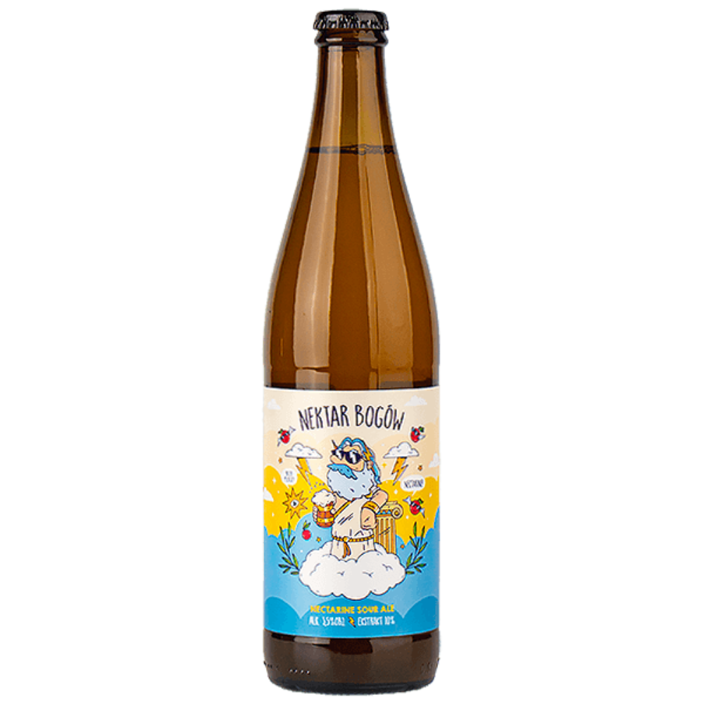 Piwo Moczybroda Nektar Bogów Nectarine Sour Ale 5% 500 ml