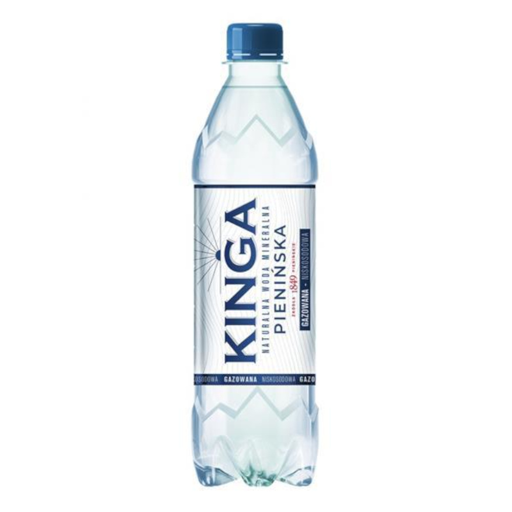 Woda Kinga Pienińska gazowana 500 ml DRS