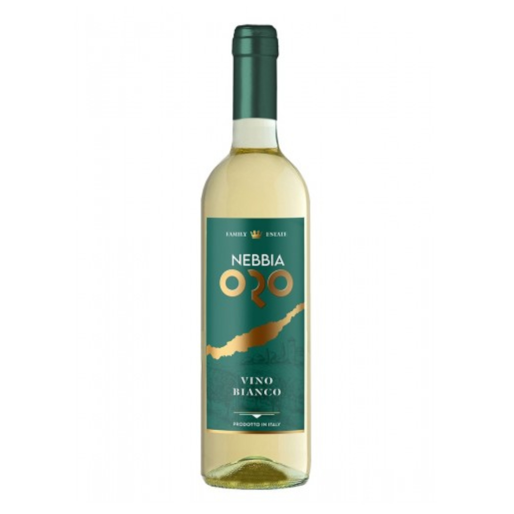 Wino Nebbia Oro Bianco 11% białe wytrawne 750 ml