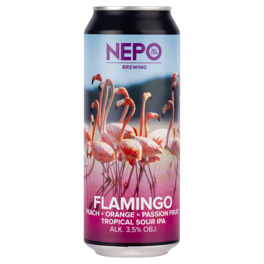 Piwo Nepo Flamingo 3,5% 500 ml Puszka