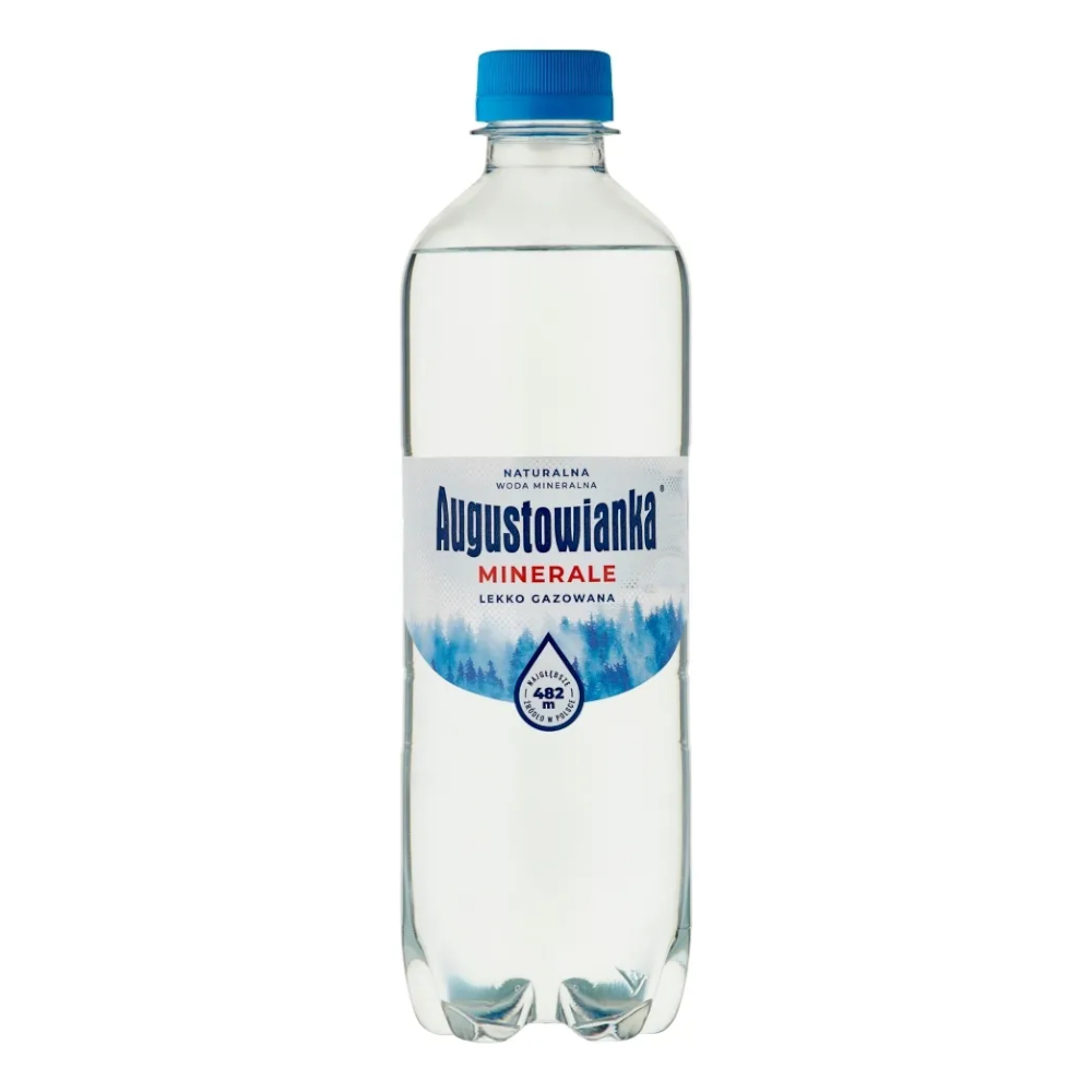 Woda Augustowianka Gazowana 500 ml
