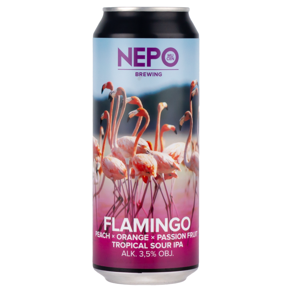 Piwo Nepo Flamingo 3,5% 500 ml Puszka