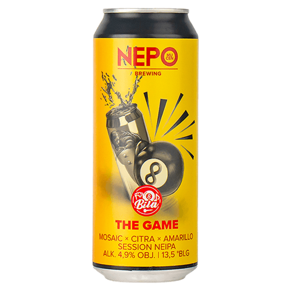 Piwo Nepo The Game 4,9% 500 ml Puszka