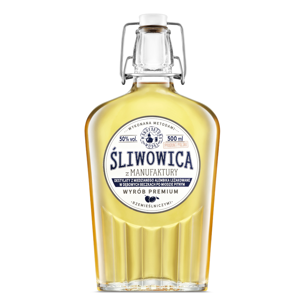 Wódka Manufakturowa Śliwkowa 50% 500 ml