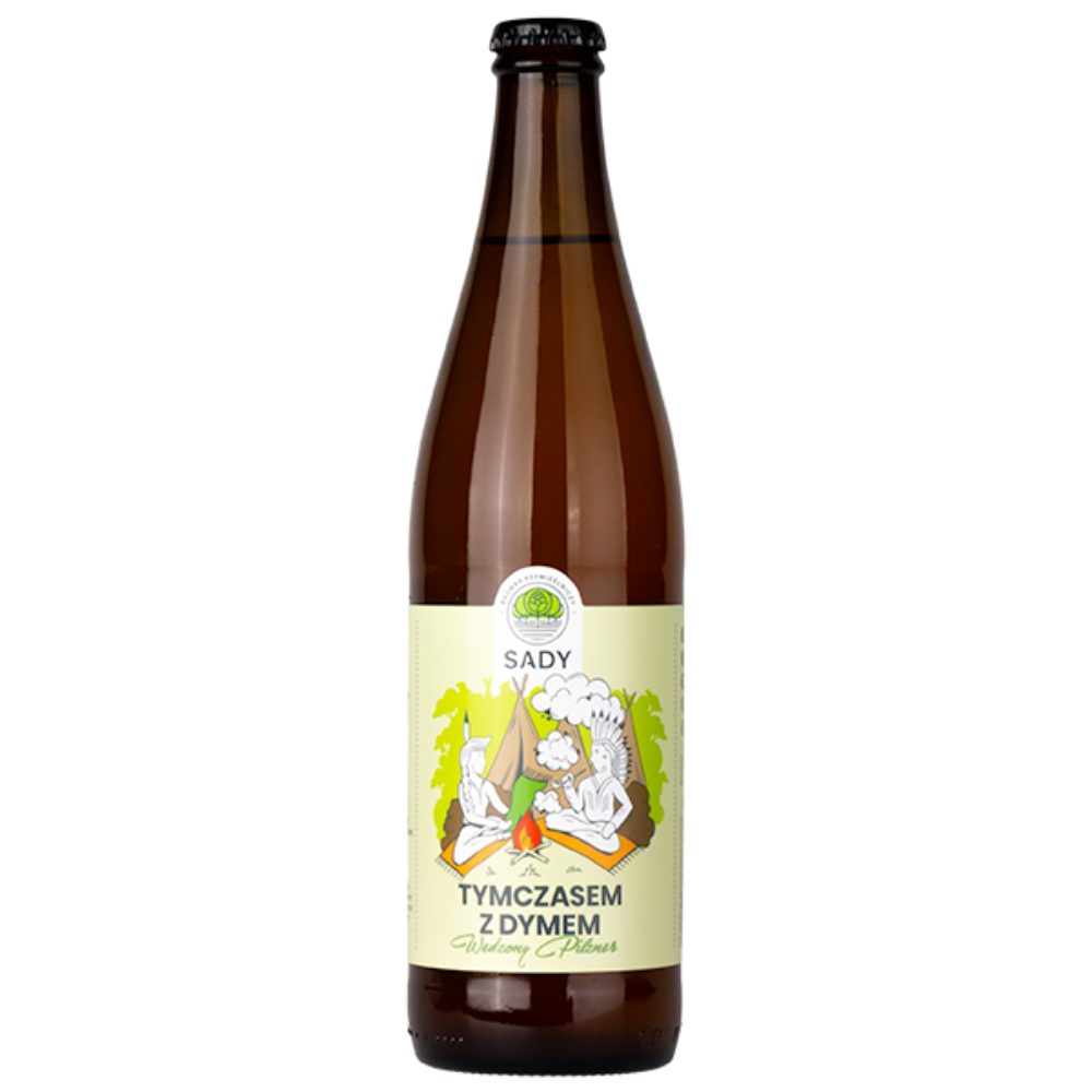 Piwo Sady Tymczasem z Dymem 4,6% 500 ml