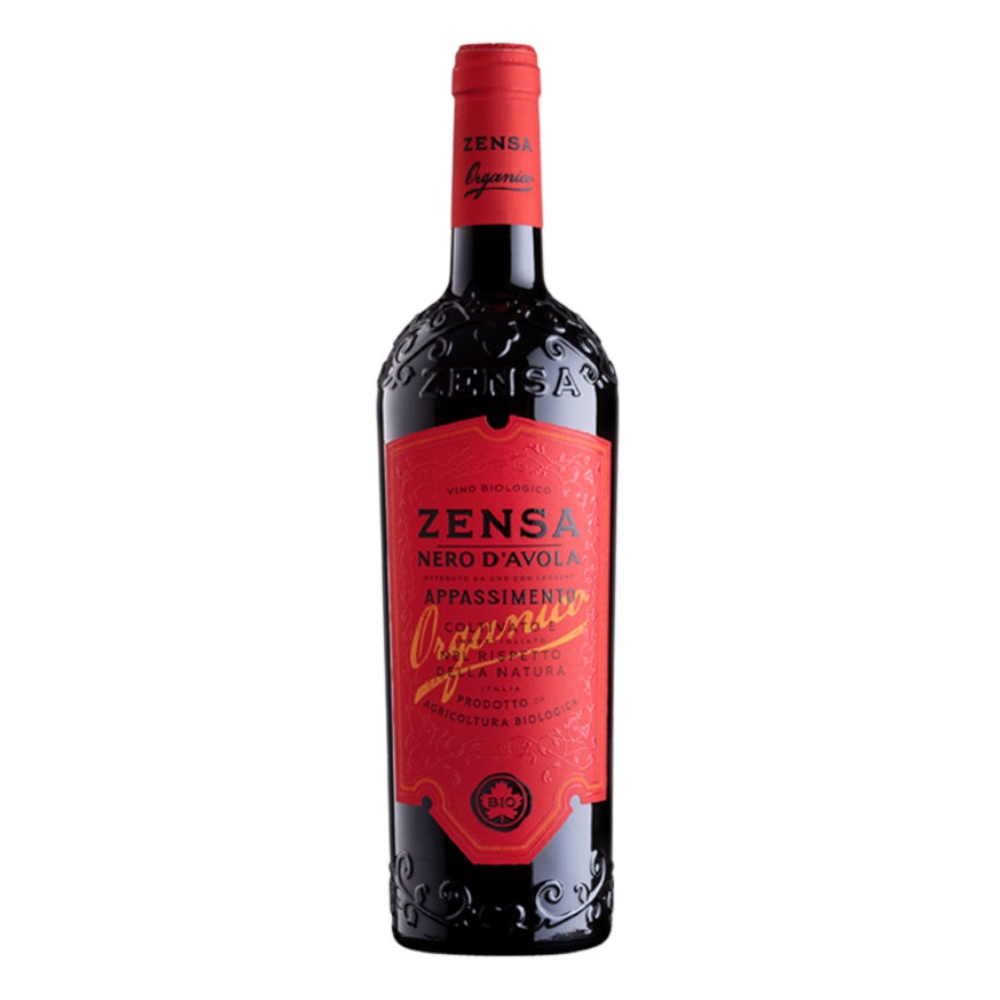 Wino Zensa Nero D'Avola Appassimento organic 13,5% czerwone wytrawne 750 ml