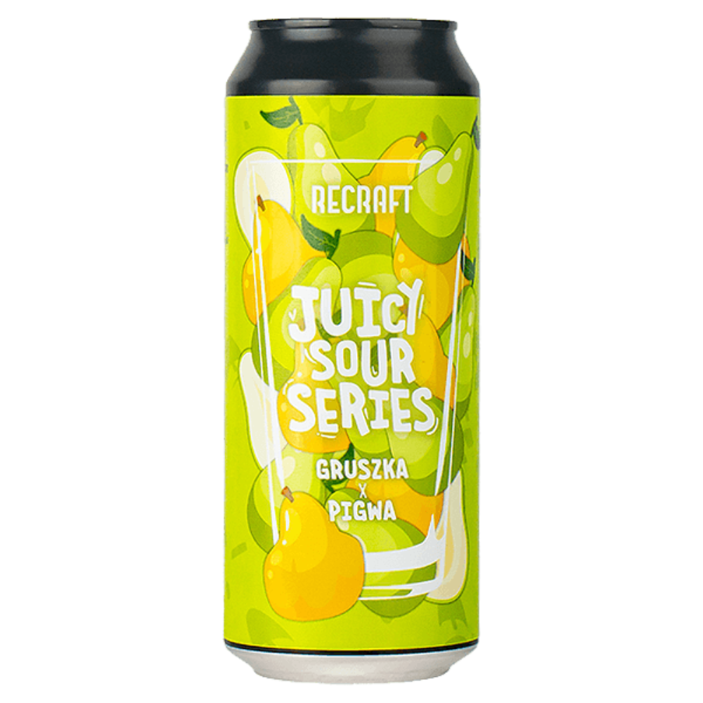 Piwo Recraft Juicy Sour Series – Gruszka x Pigwa 3,4% 500 ml Puszka