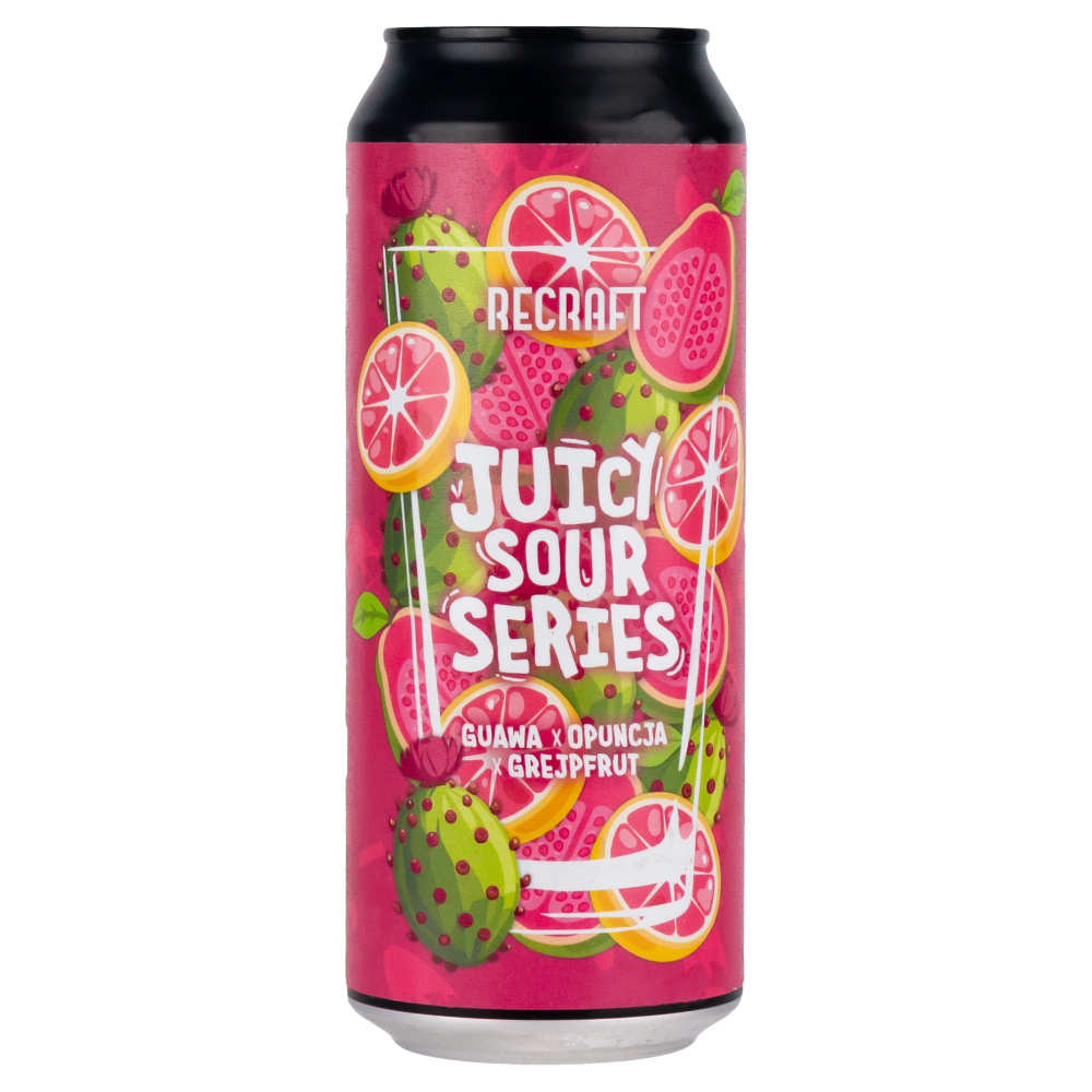 Piwo Recraft Juicy Sour Series – Pink Fruits 3,5% 500 ml Puszka