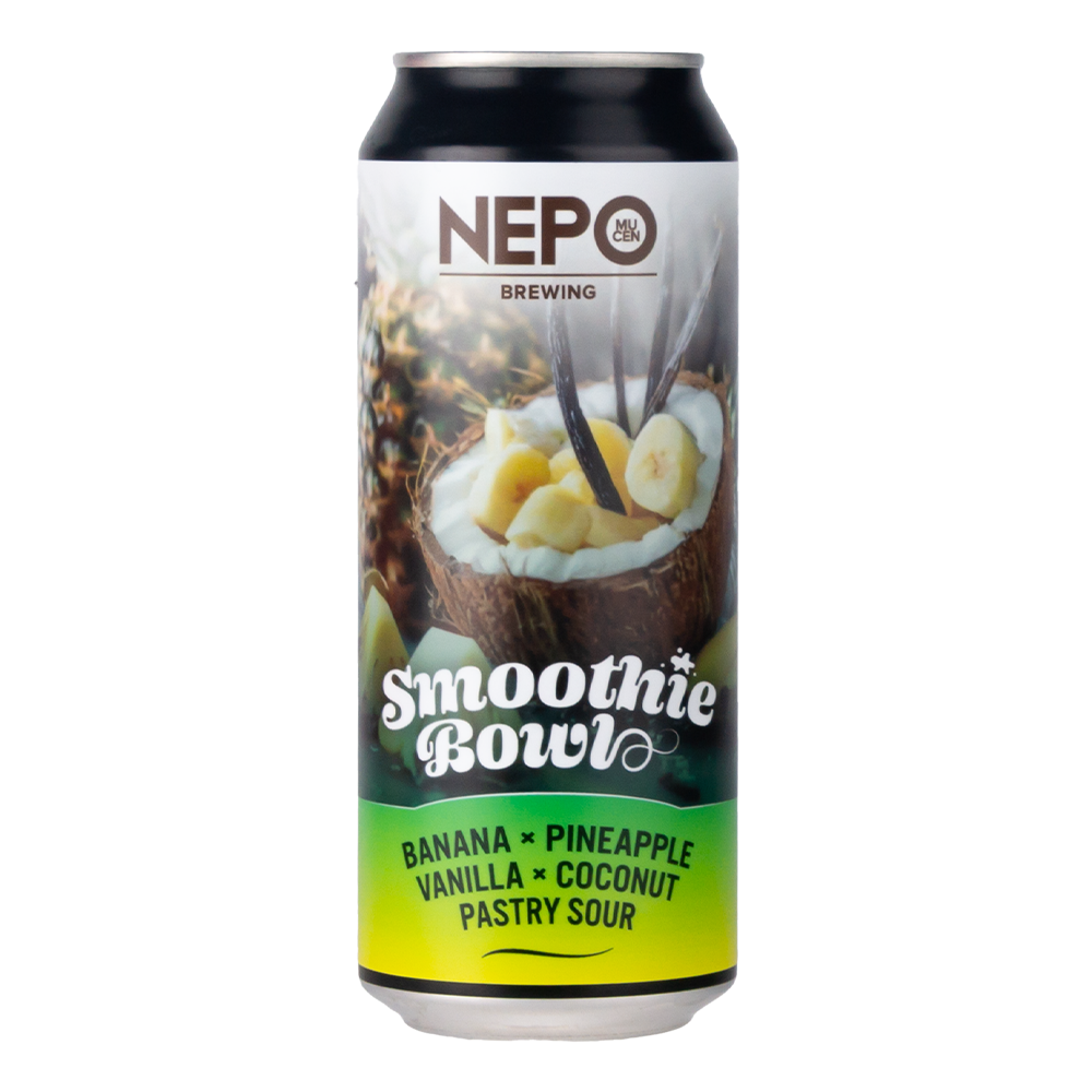 Piwo Nepo Smoothie Bowl - Banana, Pineapple, Vanilla, Coconut 6,9% 500 ml puszka