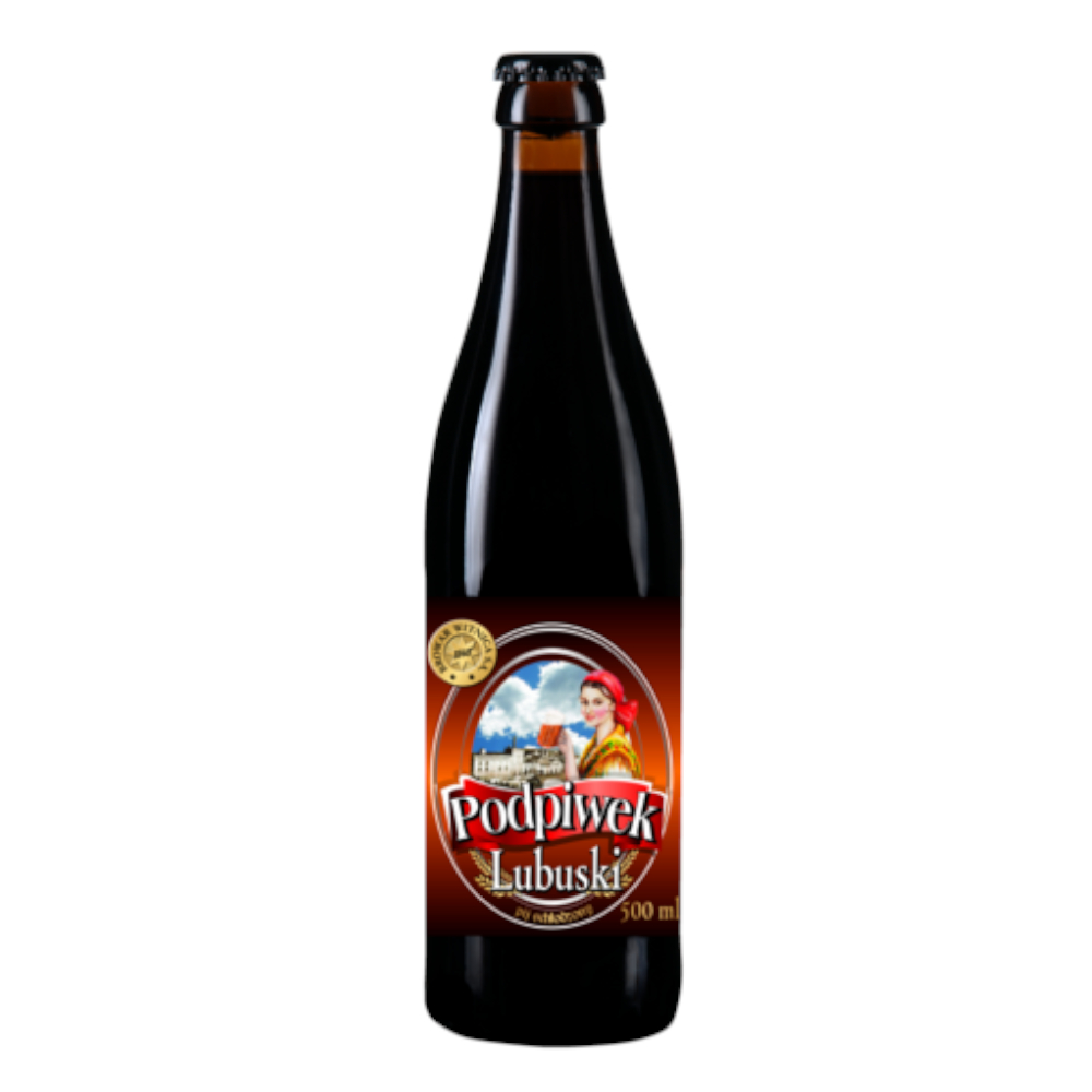 Piwo Podpiwek Lubuski 0% 500 ml