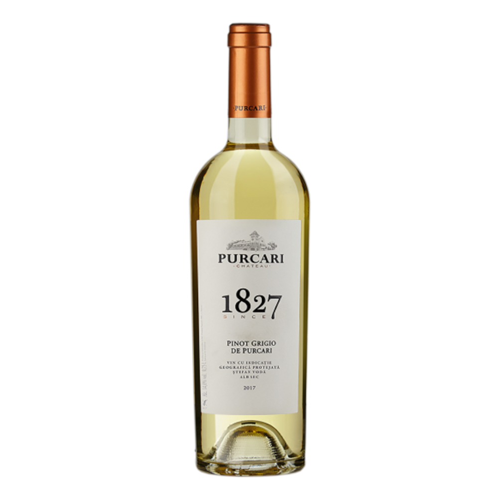 Wino Purcari Pinot Grigio 13% białe wytrawne 750 ml