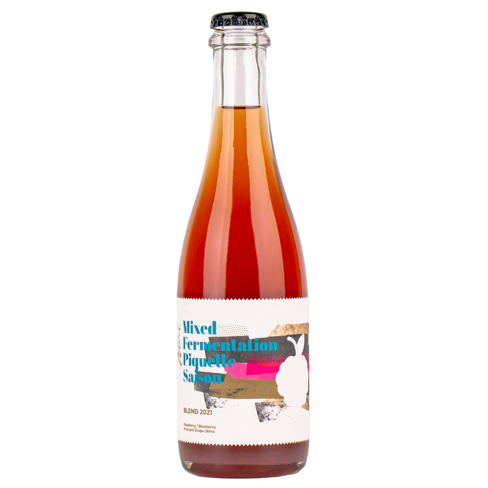 Piwo Stu Mostów Wild #18 Mixed Fermentation Piquette Saison 7,5% 375 ml