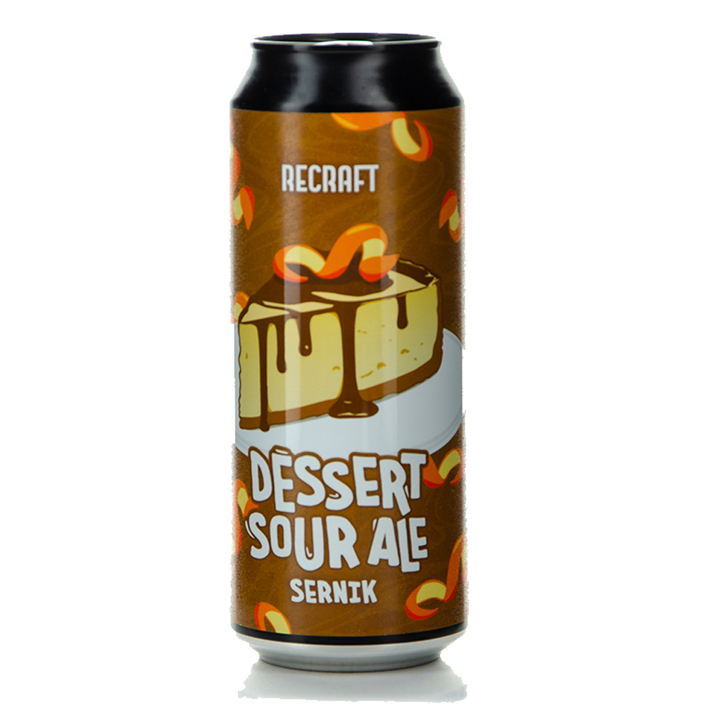 Piwo Recraft Dessert Sour Ale Sernik 5,5% 500 ml puszka