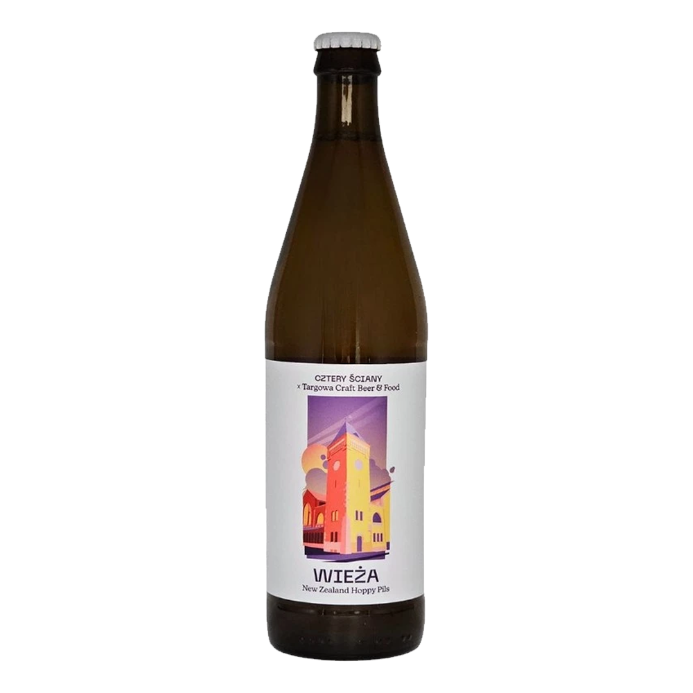 Piwo Cztery Ściany Wieża 4,8% 500 ml