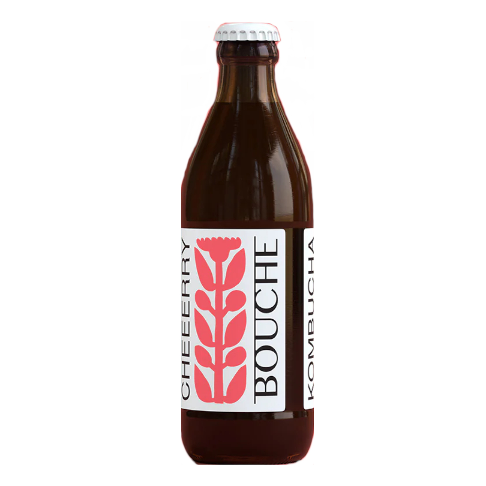 Kombucha Bouche Cheeery 0% 330 ml