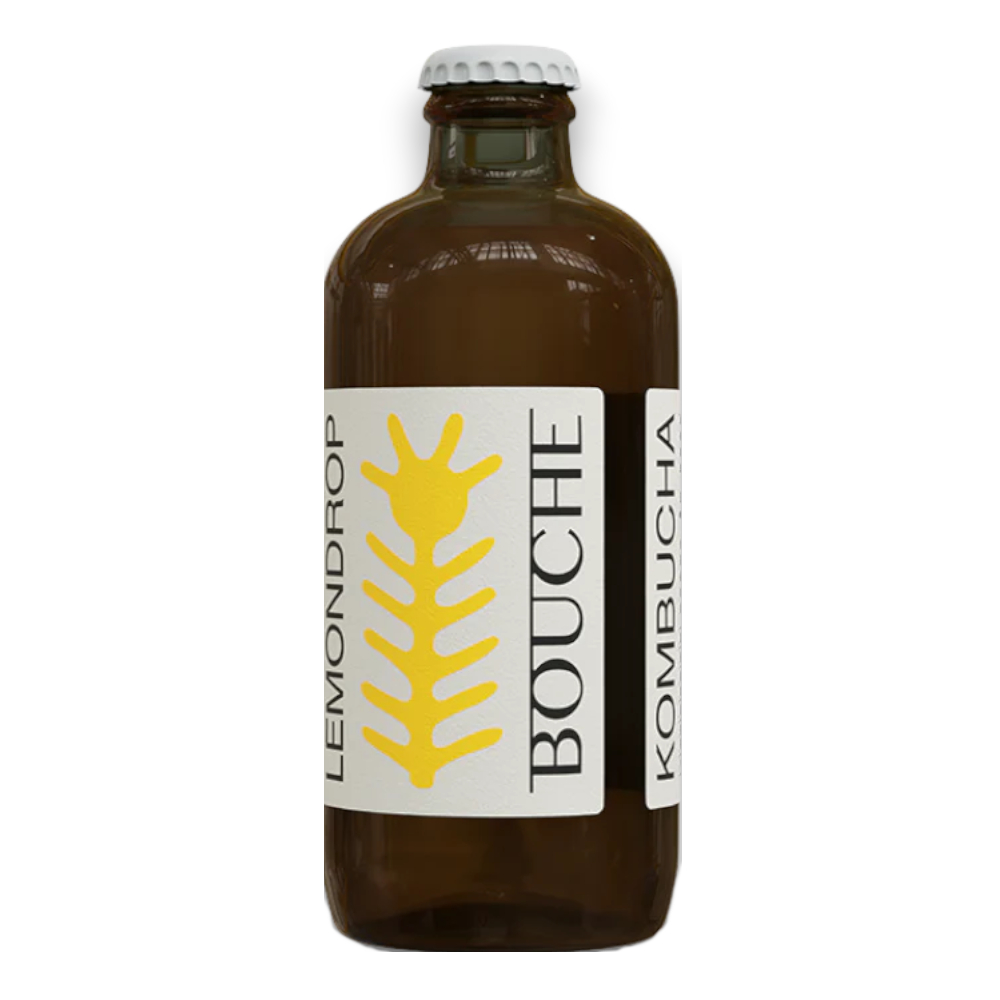 Kombucha Bouche Lemondrop 0% 330 ml