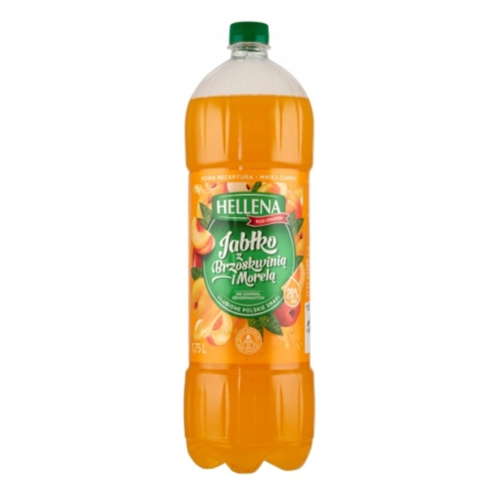 Napój Hellena Jabłko Brzoskwinia Morela 1750 ml