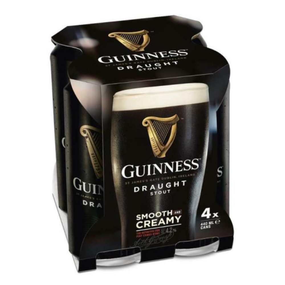 Piwo Guiness Draught 4,2% 440 ml 4pak