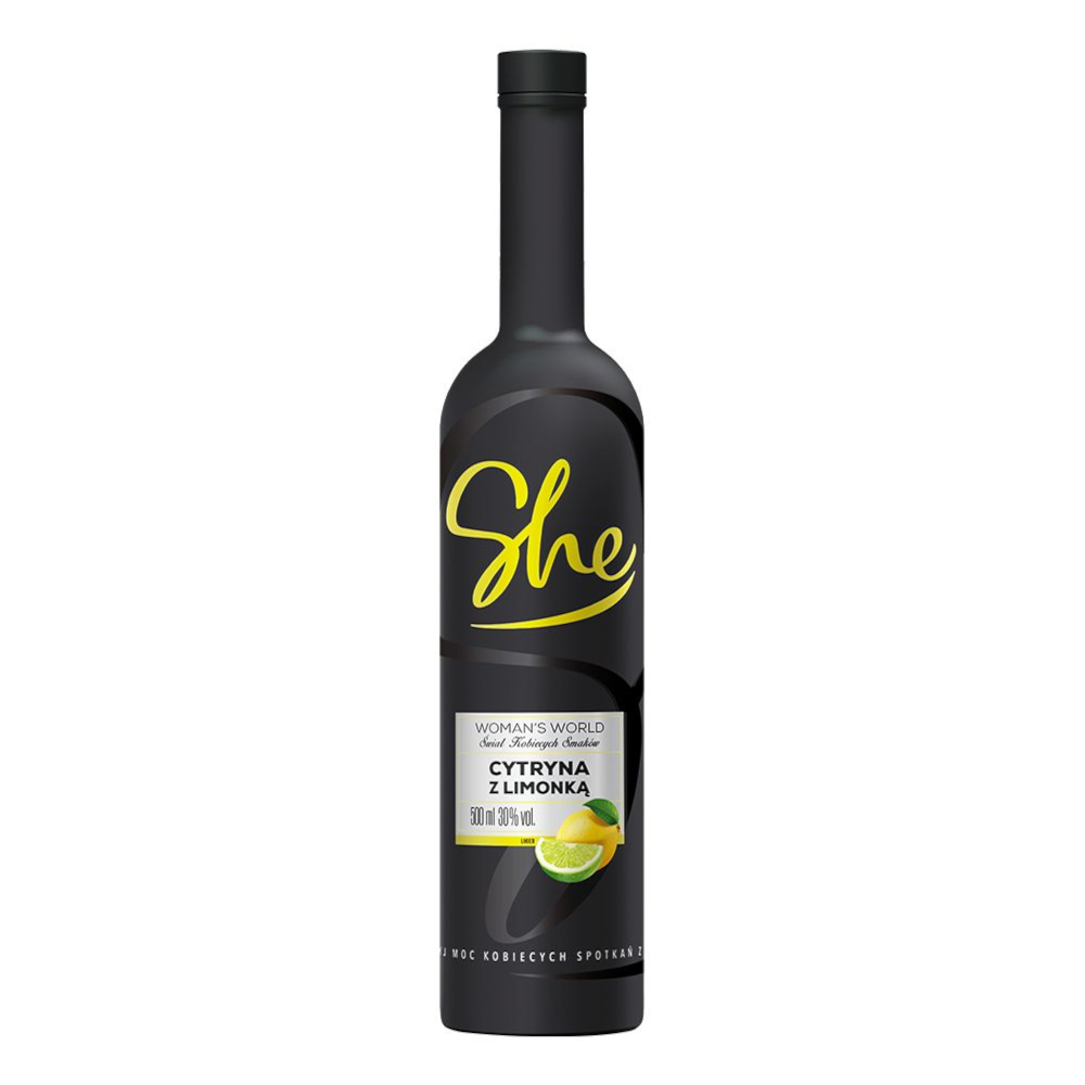 Wódka She Cytryna z Limonką 30% 500 ml