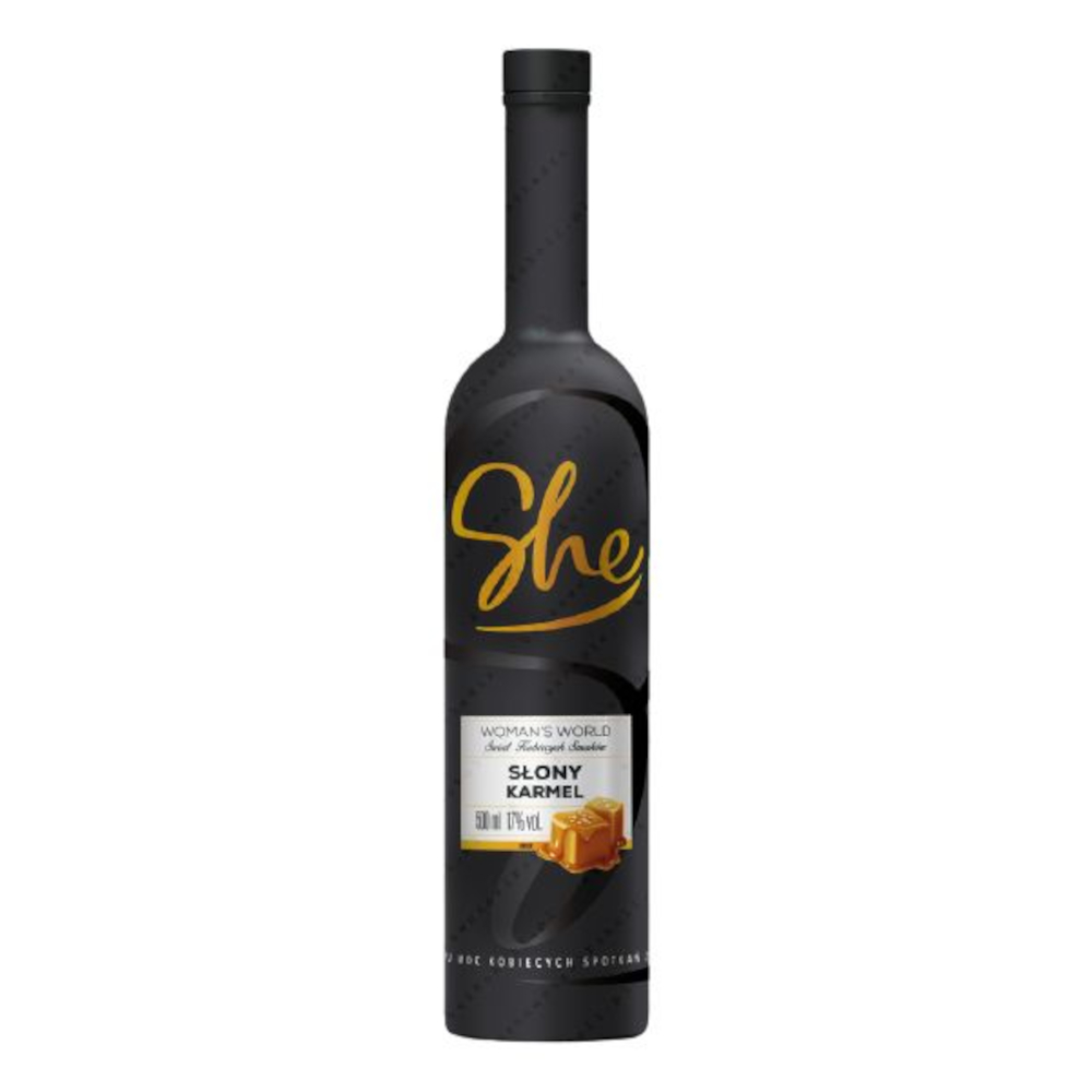 Likier She Słony Karmel 17% 500 ml