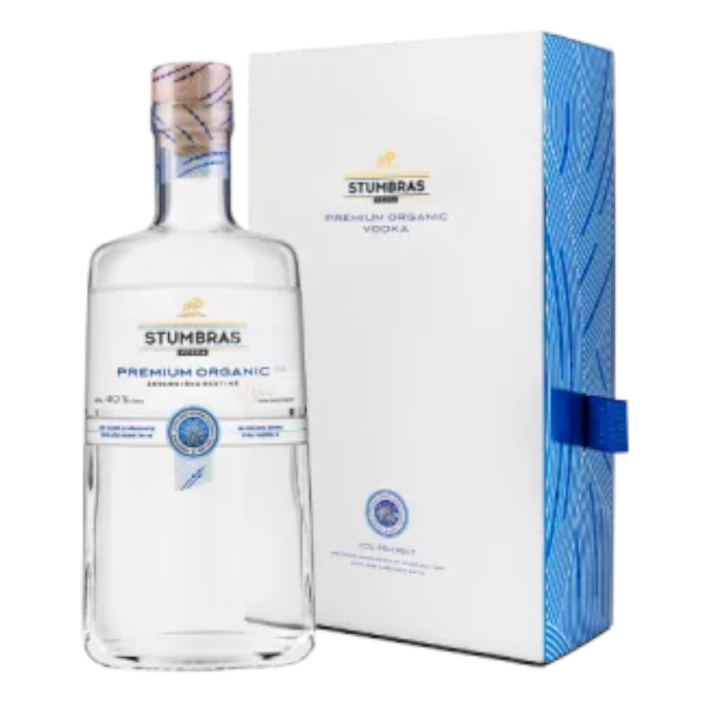 Wódka Stumbras Premium Organic 40% 700 ml kartonik