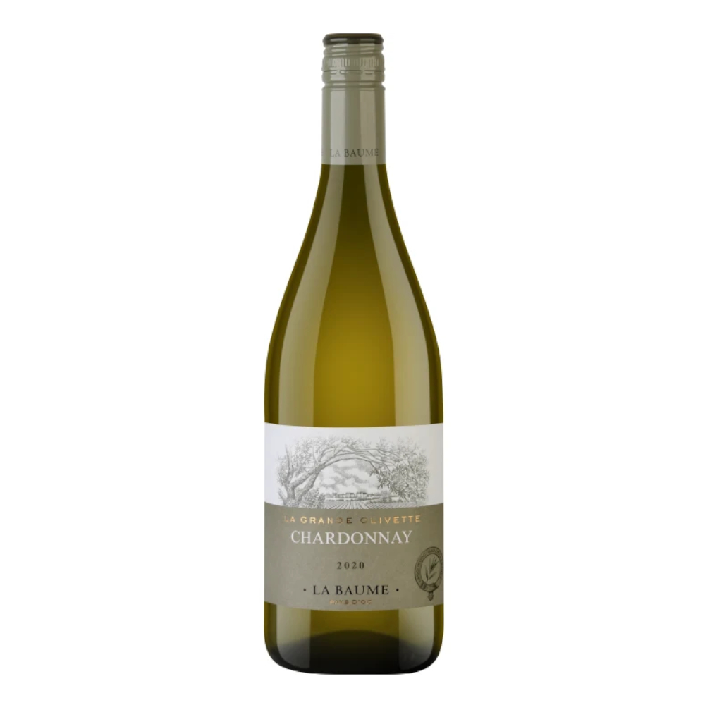 Wino La Baume Chardonnay 11% białe wytrawne 750 ml