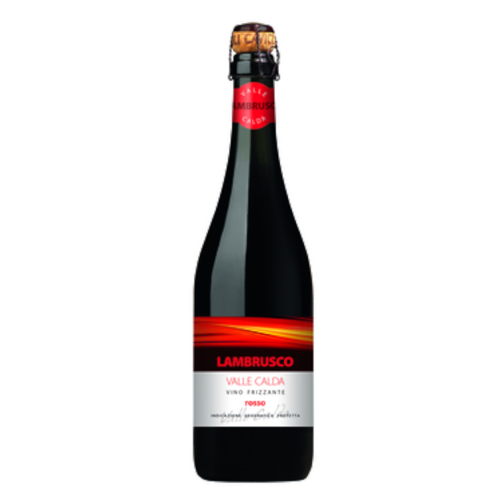 Valle Calda IGP Lambrusco Rosso czerwone półsłodkie 750 ml