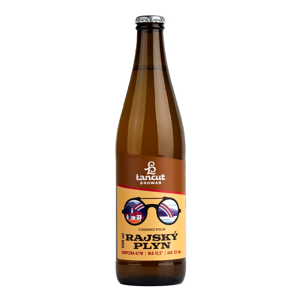 Piwo Łańcut Rajsky Plyn 5% 500 ml