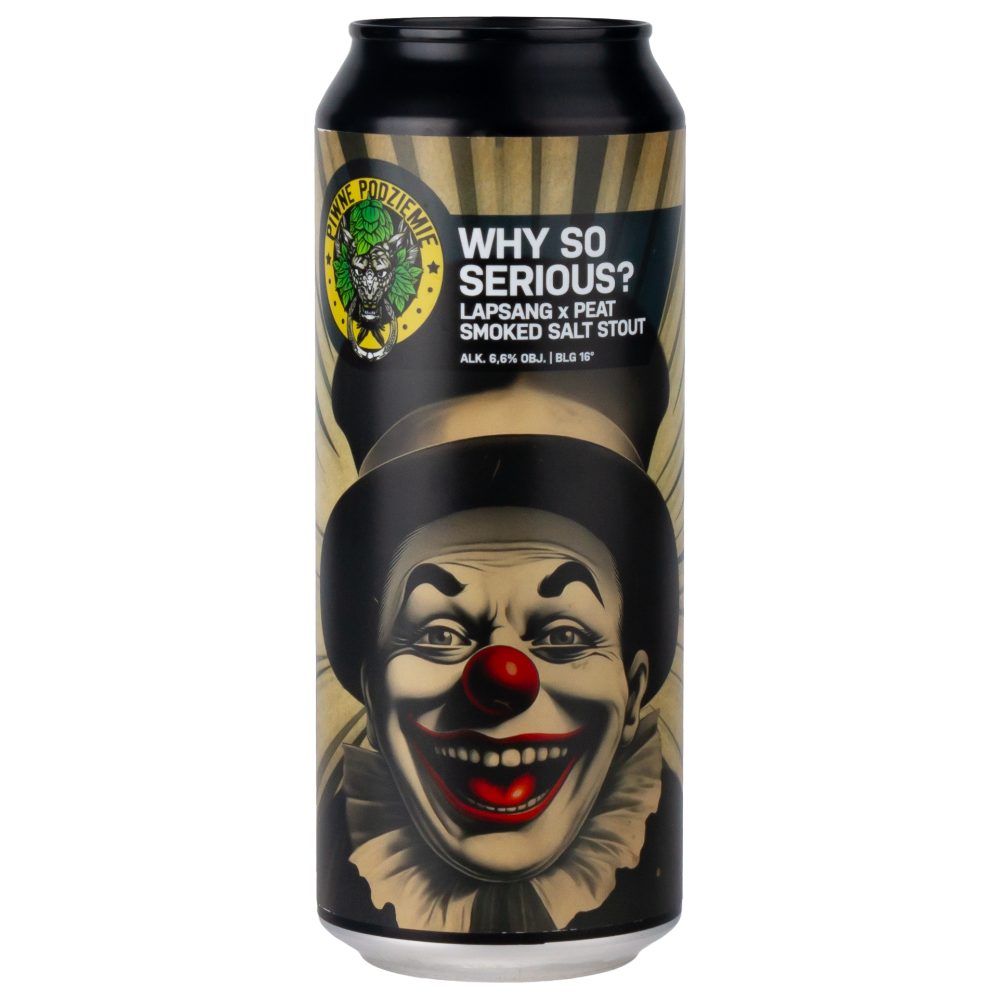 Piwo Piwne Podziemie Why So Serious? 6,6% 500 ml Puszka