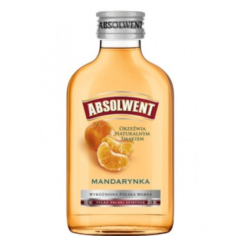 Likier Absolwent Mandarynka 30% 100 ml