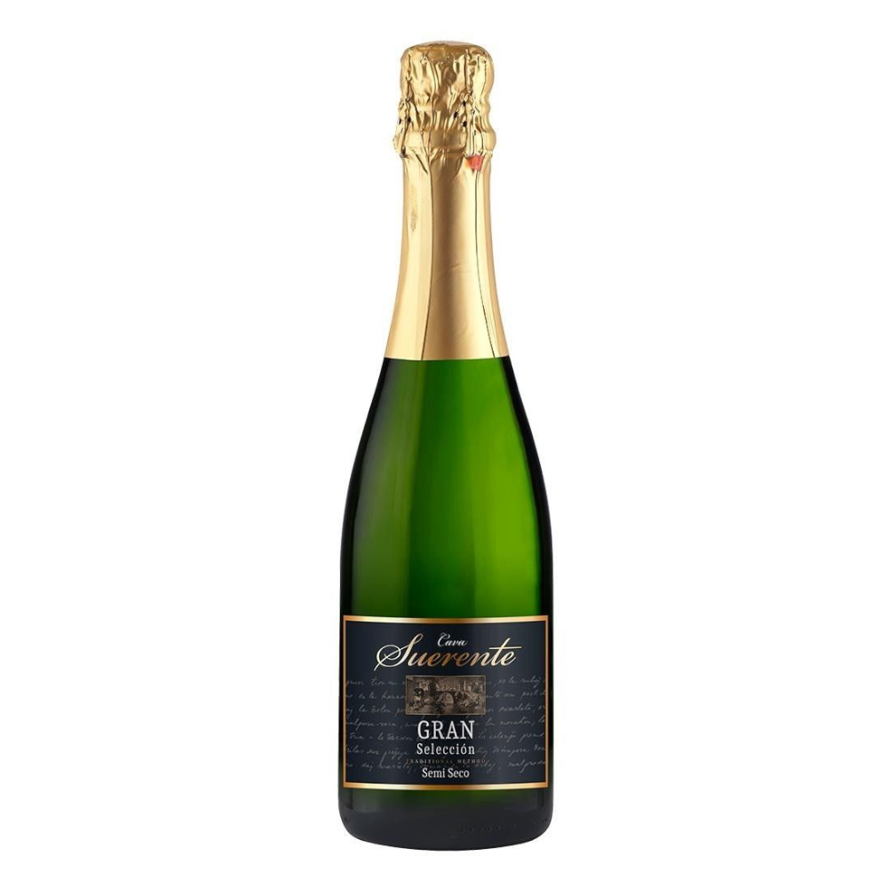 Wino Cava Suerente Gran Seleccion Semi Seco białe półwytrawne 750 ml