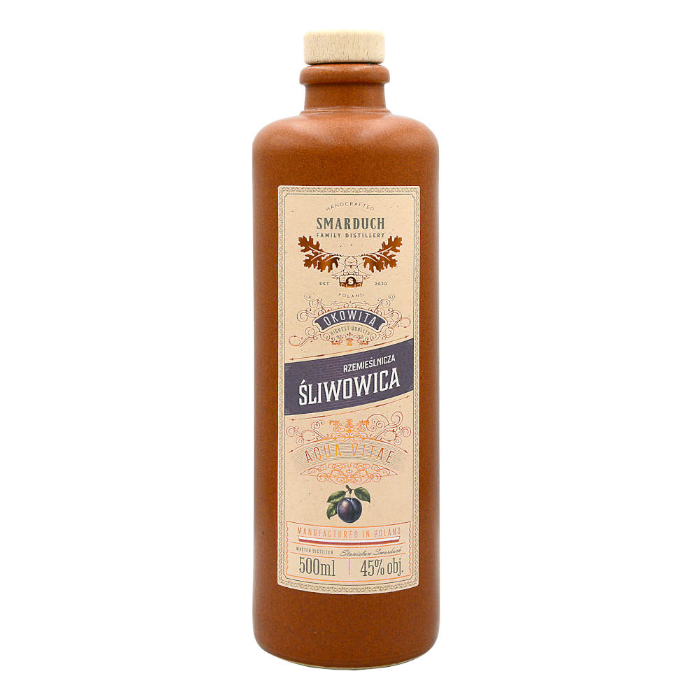 Rzemieślnicza Śliwowica 45% 500 ml